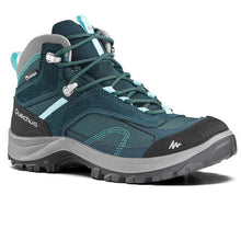 Load image into Gallery viewer, Women's waterproof hiking boots - dark blue