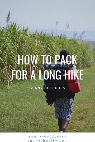 How to Pack for a long Hike