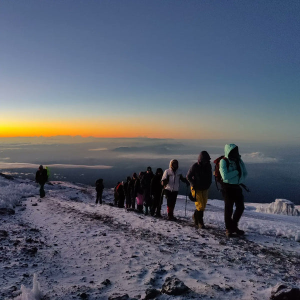 Getting ready for big mountain hiking