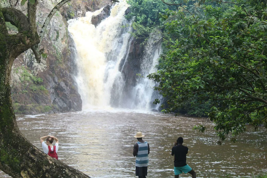 The Ultimate reward Sezibwa falls hiking and cycling Trail