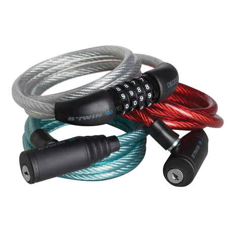 100 accessory bike lock tri pack