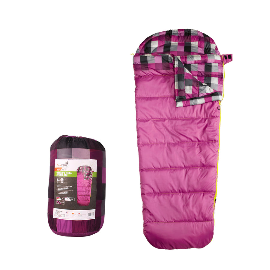 WOMEN'S MESA HYBRID REC SLEEPING BAG