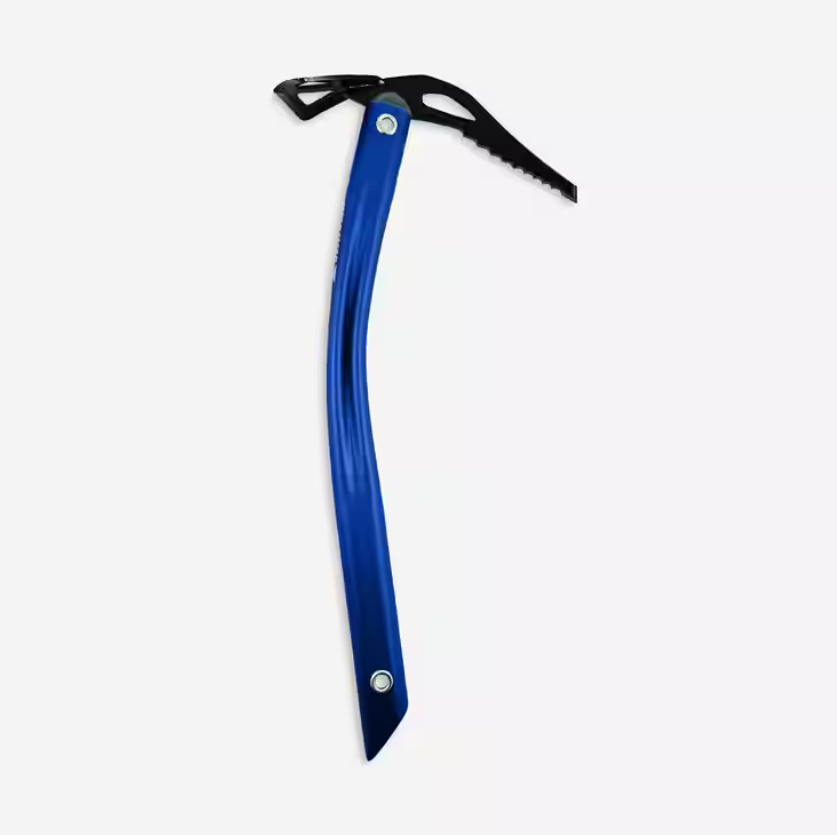 Mountaineering ice axe - fox carving