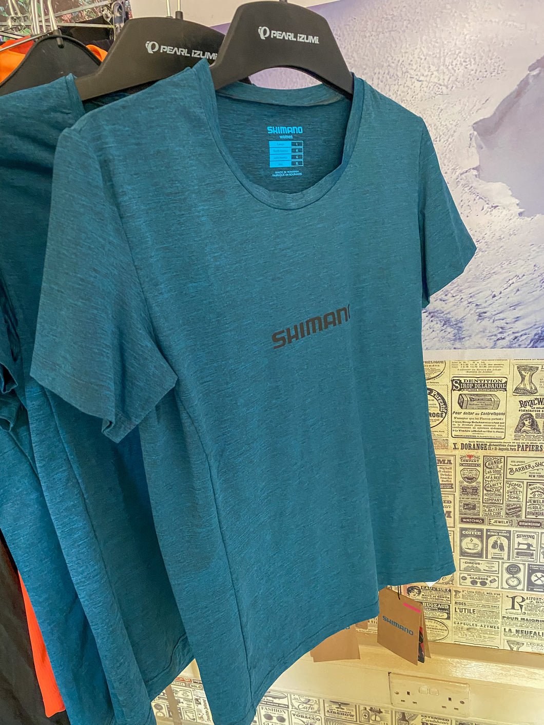 Shimano women cycling shirt- Blue