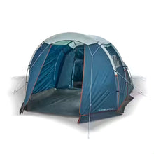 Load image into Gallery viewer, Camping tent with poles - arpenaz 4.1 - 4 person - 1 bedroom
