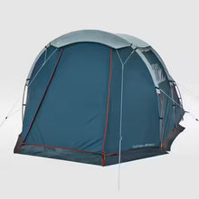 Load image into Gallery viewer, Camping tent with poles - arpenaz 4.1 - 4 person - 1 bedroom
