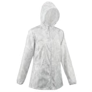 Women's windproof and water-repellent hiking jacket - raincut full zip