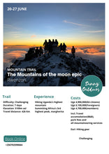 Load image into Gallery viewer, Mt. Rwenzori- The mountains of the moon epic
