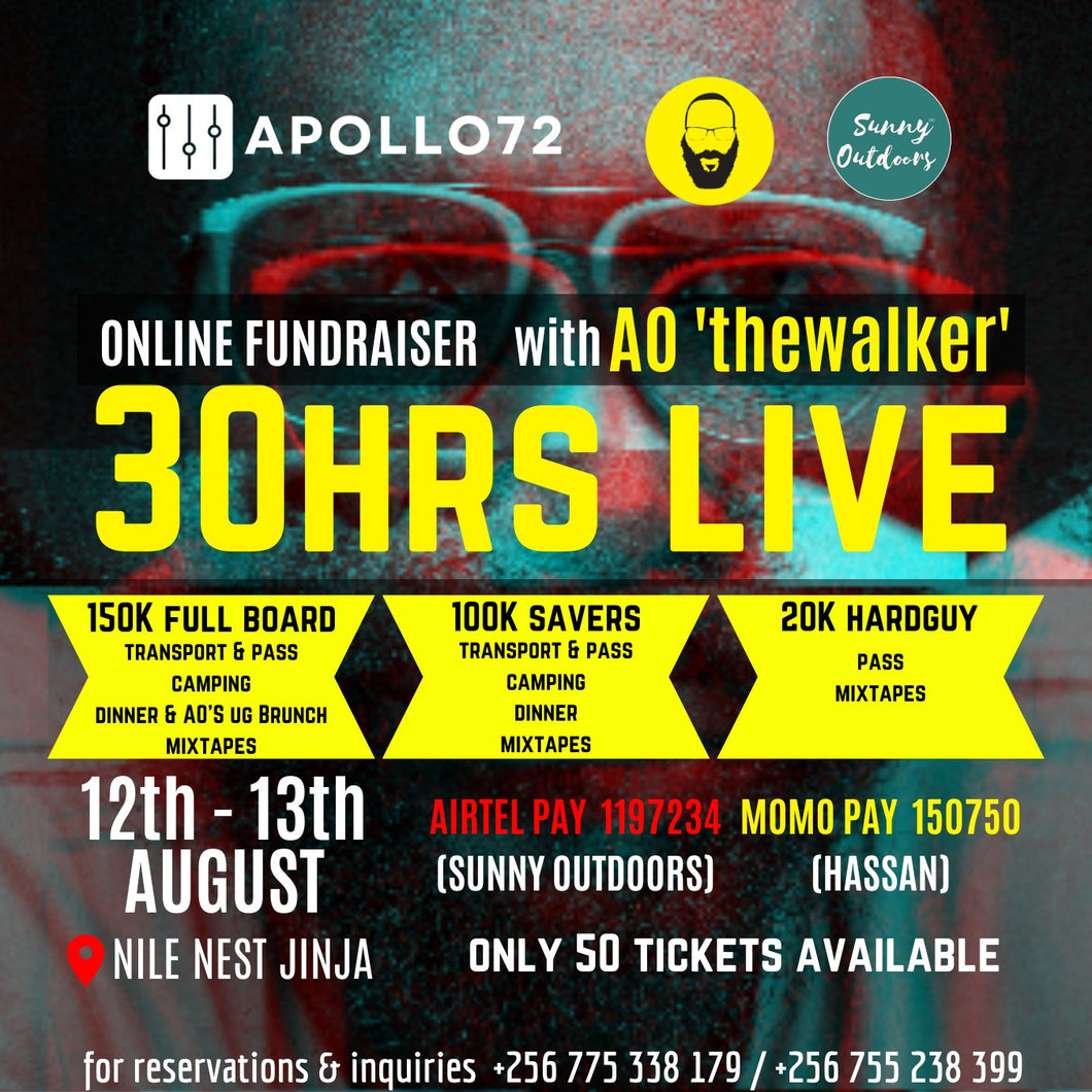 30hrs live Fundraiser by AotheWalker