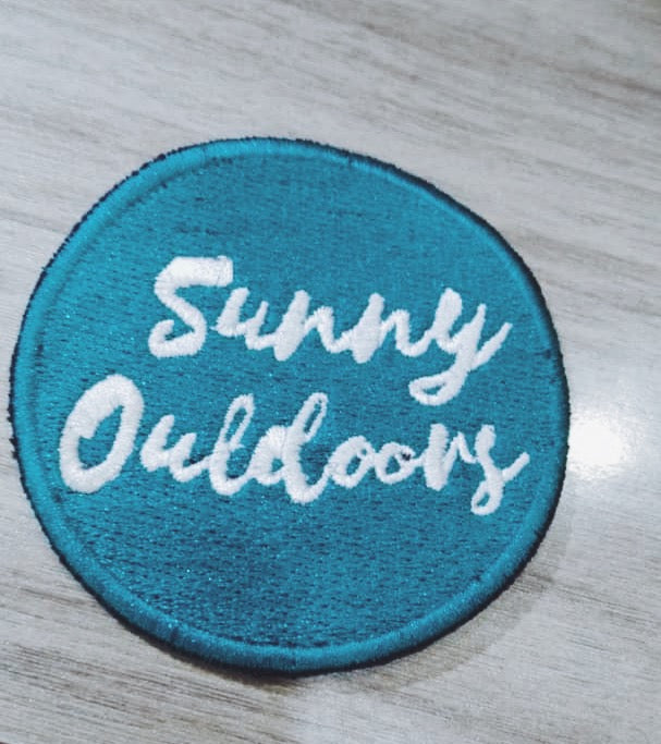 Sunny Outdoors patch badge