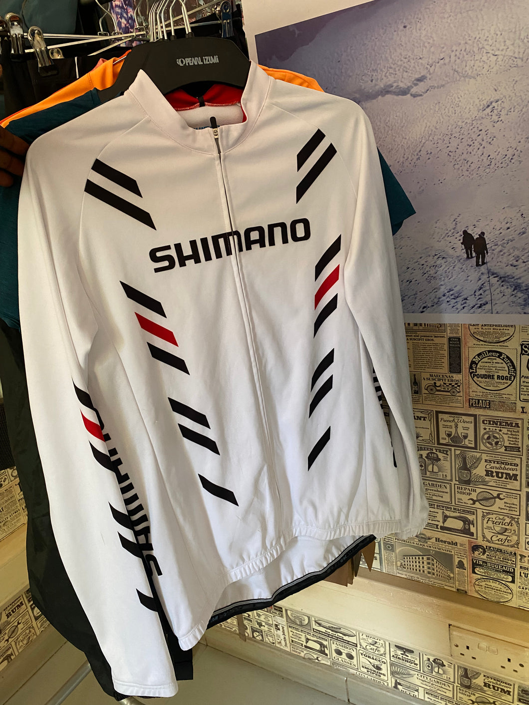 Shimano cycling jacket- White