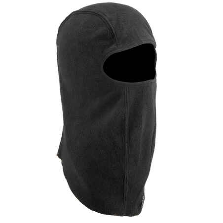 Adult ski fleece balaclava - black