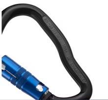 Load image into Gallery viewer, Automatic closing hms carabiner - goliath - black
