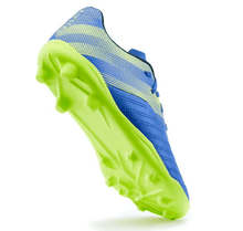 Load image into Gallery viewer, Kds' Dry Pitch Lace-Up Football Boots Agility 140 FG - Blue/Yellow - Sunny Outdoors
