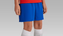 Load image into Gallery viewer, Kids' Football Shorts Essential- Blue - Sunny Outdoors
