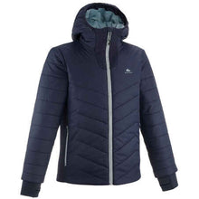 Load image into Gallery viewer, Kids' padded outdoor jacket - 7-15 years - grey/green - Sunny Outdoors
