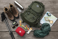 men hiking essentials