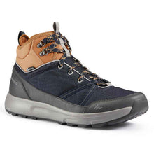 Load image into Gallery viewer, Men&#39;s waterproof walking boots - nh150 mid - navy
