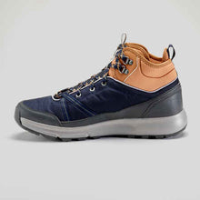 Load image into Gallery viewer, Men&#39;s waterproof walking boots - nh150 mid - navy
