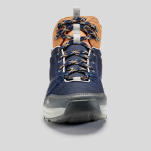 Load image into Gallery viewer, Men&#39;s waterproof walking boots - nh150 mid - navy
