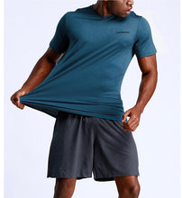 Load image into Gallery viewer, Mens Hiking Tshirt Quick-Dry Breathable Polyester Shortsleeved Tshirt for Active Outdoor Sports - Sunny Outdoors

