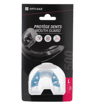 Load image into Gallery viewer, Rugby Mouthguard R500 Size L (Players Over 1.70 m) - Blue - Sunny Outdoors
