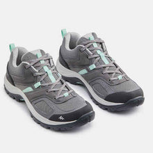 Load image into Gallery viewer, Women&#39;s mountain walking shoes - mh100 - grey
