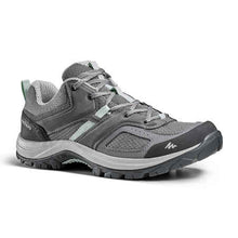 Load image into Gallery viewer, Women's mountain walking shoes - mh100 - grey - Sunny Outdoors
