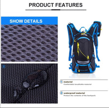 Load image into Gallery viewer, 18L waterproof hiking bag bladder bag running bag camping daypack multipurpose backpack - Sunny Outdoors
