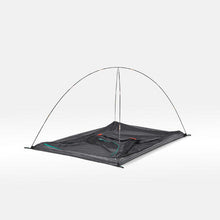 Load image into Gallery viewer, 2 person blackout poled tent - mh100 fresh &amp; black - Sunny Outdoors
