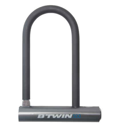 500 bike mini d lock - grey