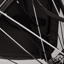 Load image into Gallery viewer, 500 waterproof pannier rack bike bag 20l - black - Sunny Outdoors
