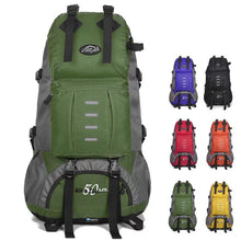 Load image into Gallery viewer, 50L Outdoor Local Lion Brazil 50 Waterproof Hiking Bag Camping Bag Mountaineering Bag Multipurpose Backpack
