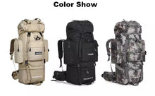 Load image into Gallery viewer, 85L Local Lion Waterproof Hiking Bag Camping Bag Mountaineering Bag Multipurpose Backpack
