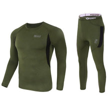 Load image into Gallery viewer, ESDY Thermal Underwear Outdoor Sports Hiking Thermal Top Thermal Bottom Base Layer Set
