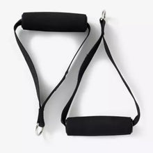 Load image into Gallery viewer, Fitness 2.5 Kg / 5 Lb Elastic Resistance Band With Handles - Grey
