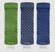 Load image into Gallery viewer, Ultralight Compact Inflatable Camping Sleeping Mat With Foot Pump
