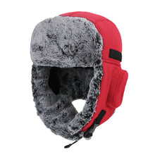 Load image into Gallery viewer, Warm Summit Hat Fleece Hat With Fur
