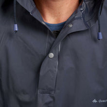 Load image into Gallery viewer, Adult hiking rain poncho - arpenaz 10 l - blue - Sunny Outdoors
