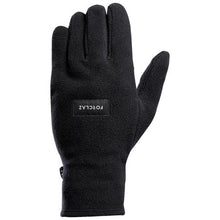 Load image into Gallery viewer, Adult mountain trekking recycled fleece gloves trek 100
