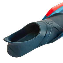 Load image into Gallery viewer, Adult snorkelling fins snk 900 neon grey
