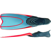 Load image into Gallery viewer, Adult snorkelling fins snk 900 neon grey
