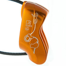 Load image into Gallery viewer, Belaying system and descender - tubik 2 orange - Sunny Outdoors

