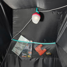 Load image into Gallery viewer, 2 person blackout poled tent - mh100 fresh &amp; black
