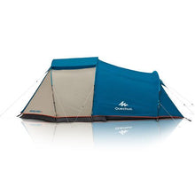 Load image into Gallery viewer, Camping tent with poles - arpenaz 4 - 4 person - 1 bedroom - Sunny Outdoors
