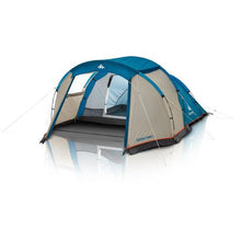 Load image into Gallery viewer, Camping tent with poles - arpenaz 4 - 4 person - 1 bedroom - Sunny Outdoors
