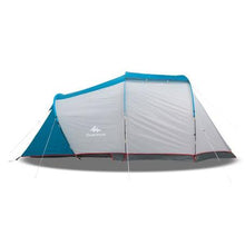 Load image into Gallery viewer, Camping tent with poles - arpenaz 4.1 - 4 person - 1 bedroom
