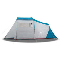 Load image into Gallery viewer, Camping tent with poles - arpenaz 4.1 - 4 person - 1 bedroom
