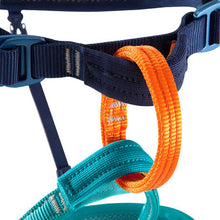 Load image into Gallery viewer, Rock climbing and mountaineering harness - rock blue
