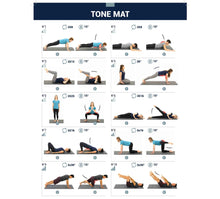 Load image into Gallery viewer, Fitness 140 x 50 x 0.65 cm floor mat - black - Sunny Outdoors
